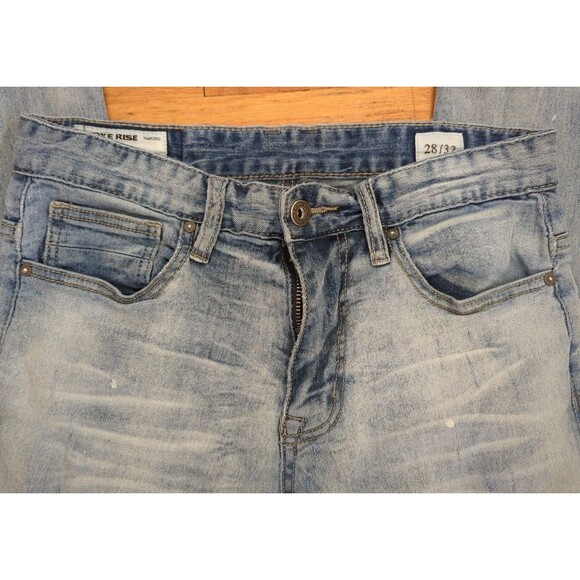 Smoke Rise Jeans Style RN# 82930 Men’s Size 28x32 Acid Ripped Distressed EUC - Picture 5 of 11